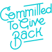 Committed to give back icon