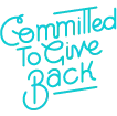 Committed to give back icon